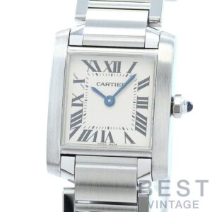 【中古】CARTIER TANK FRANCAISE SMALL MODEL カルティエ タンク フランセーズ SM W51008Q3