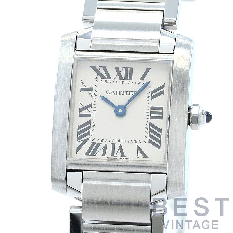 【中古】CARTIER TANK FRANCAISE SMALL MODEL カルティエ タンク フランセーズ SM W51008Q3