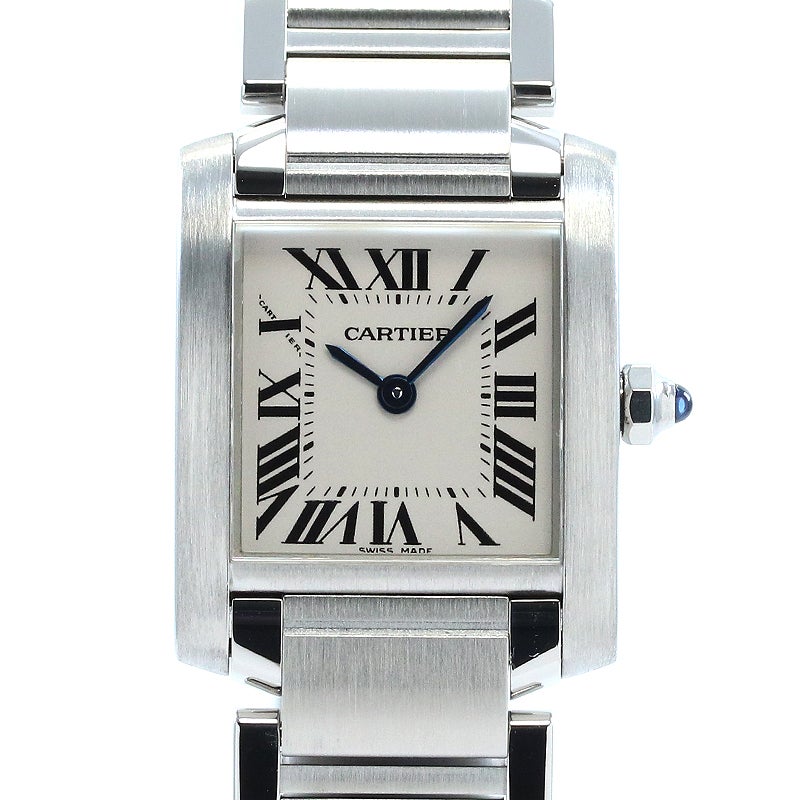 【中古】CARTIER TANK FRANCAISE SMALL MODEL カルティエ タンク フランセーズ SM W51008Q3
