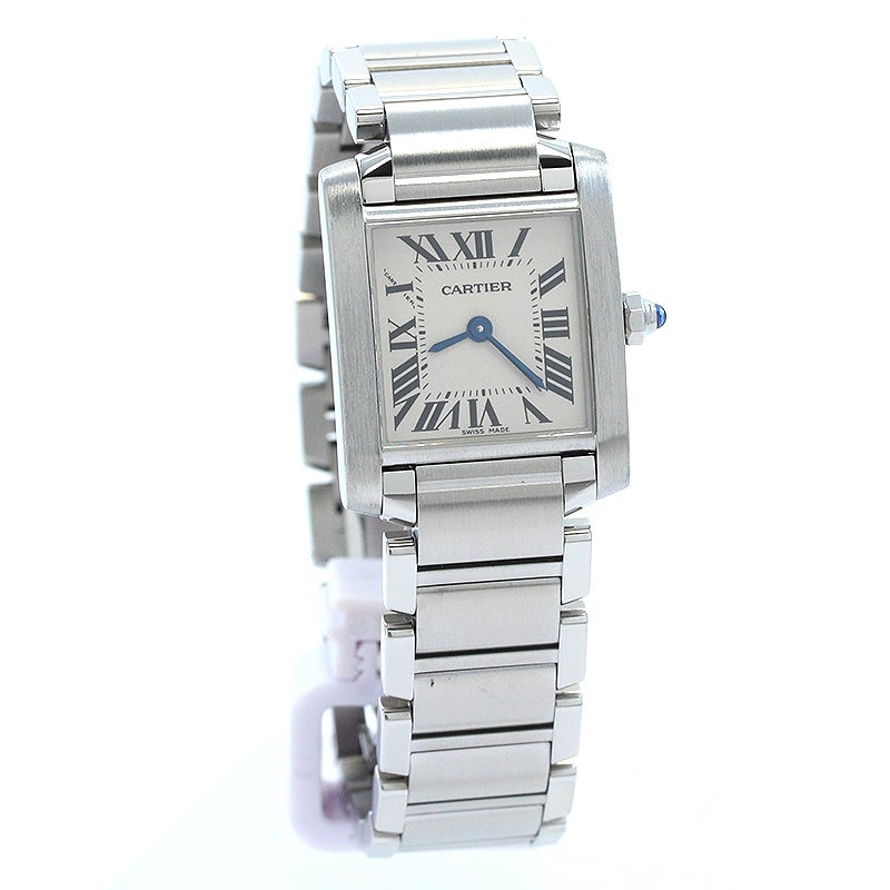 【中古】CARTIER TANK FRANCAISE SMALL MODEL カルティエ タンク フランセーズ SM W51008Q3