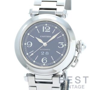 【中古】CARTIER PASHA C DE CARTIER 35MM BIG DATE カルティエ パシャC ドゥ カルティエ 35MM ビッグデイト W31047M7