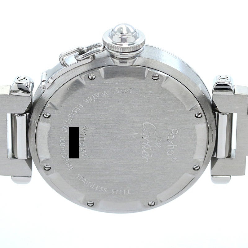 【中古】CARTIER PASHA C DE CARTIER 35MM BIG DATE カルティエ パシャC ドゥ カルティエ 35MM ビッグデイト W31047M7