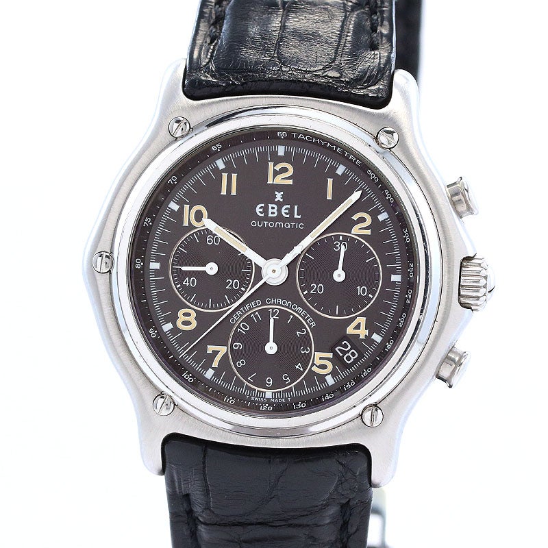 【中古】EBEL 1911 LE MODULOR CHRONOGRAPH エベル 1911 モデュロール クロノグラフ E9137240