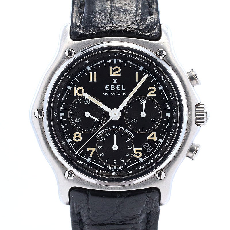 【中古】EBEL 1911 LE MODULOR CHRONOGRAPH エベル 1911 モデュロール クロノグラフ E9137240