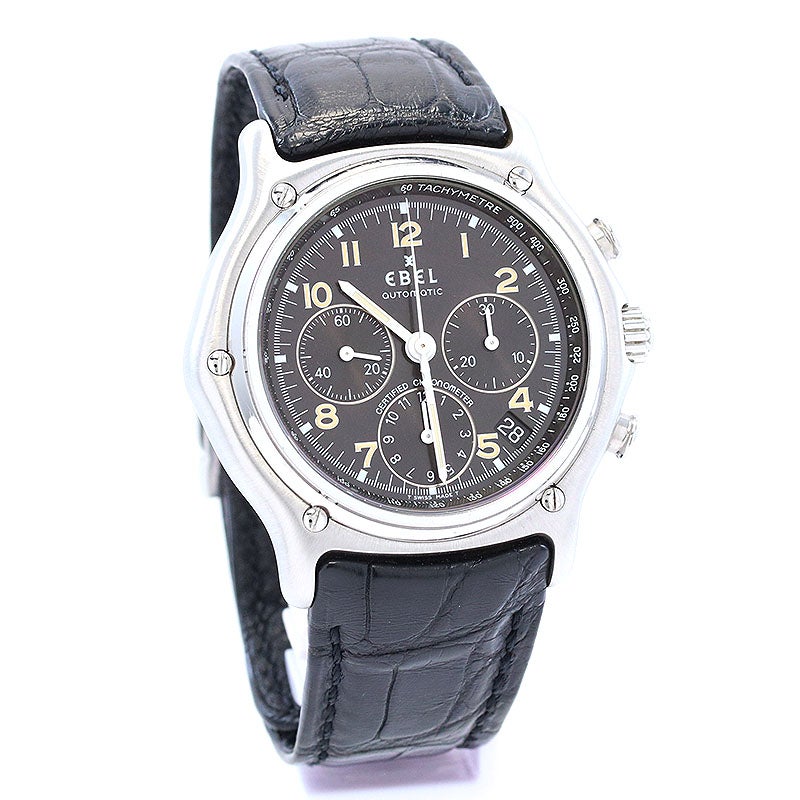 【中古】EBEL 1911 LE MODULOR CHRONOGRAPH エベル 1911 モデュロール クロノグラフ E9137240