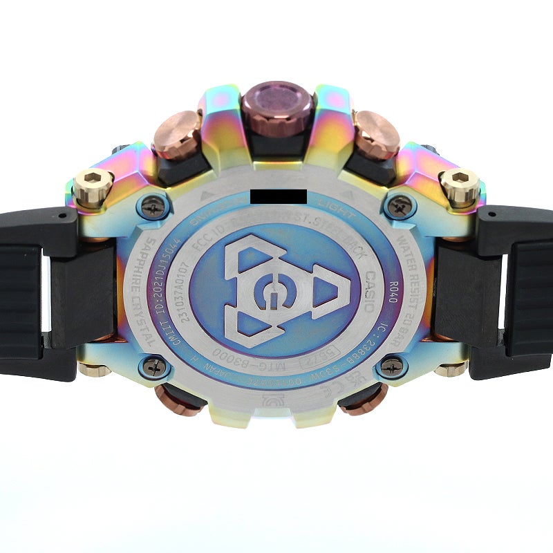 【中古】CASIO G-SHOCK MTG-B3000 SERIES AURORA OVAL カシオ Gショック MTG-B3000シリーズ オーロラ・オーバル MTG-B3000PRB-1AJR