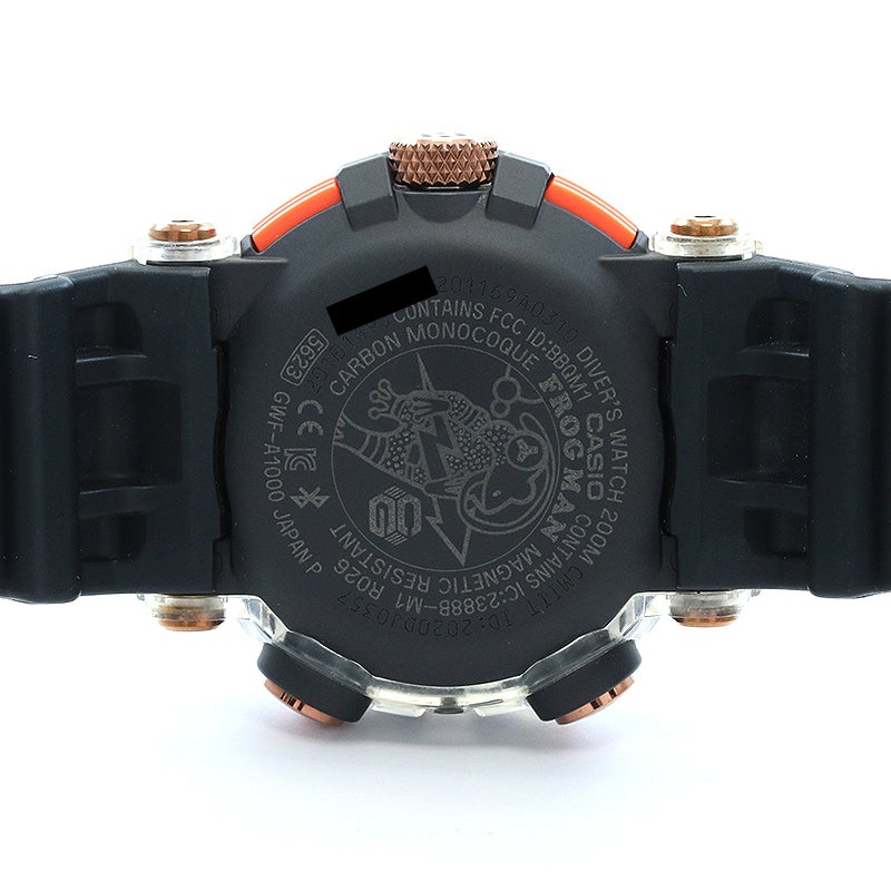 【中古】CASIO G-SHOCK FROGMAN BORNEO RAINBOW TOAD カシオ Gショック フロッグマン ボルネオ・レインボー・トード GWF-A1000BRT-1AJR
