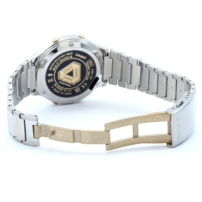 【中古】CASIO CASIOTRON CASIO WATCH 50TH ANNIVERSARY EDITION カシオ カシオトロン カシオウオッチ50周年記念モデル TRN-50SS-2AJR