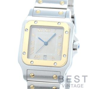 【中古】CARTIER SANTOS GALBEE LARGE MODEL カルティエ サントス ガルベ LM W20030C4