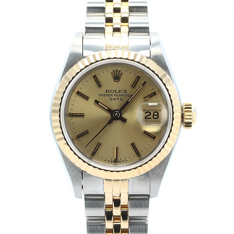 【中古】ROLEX OYSTER PERPETUAL DATE LADY 26 ロレックス オイスターパーペチュアル デイト レディ 26 69173