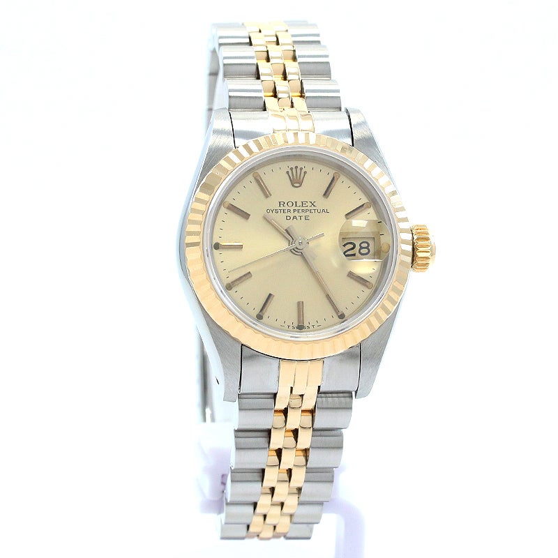 【中古】ROLEX OYSTER PERPETUAL DATE LADY 26 ロレックス オイスターパーペチュアル デイト レディ 26 69173