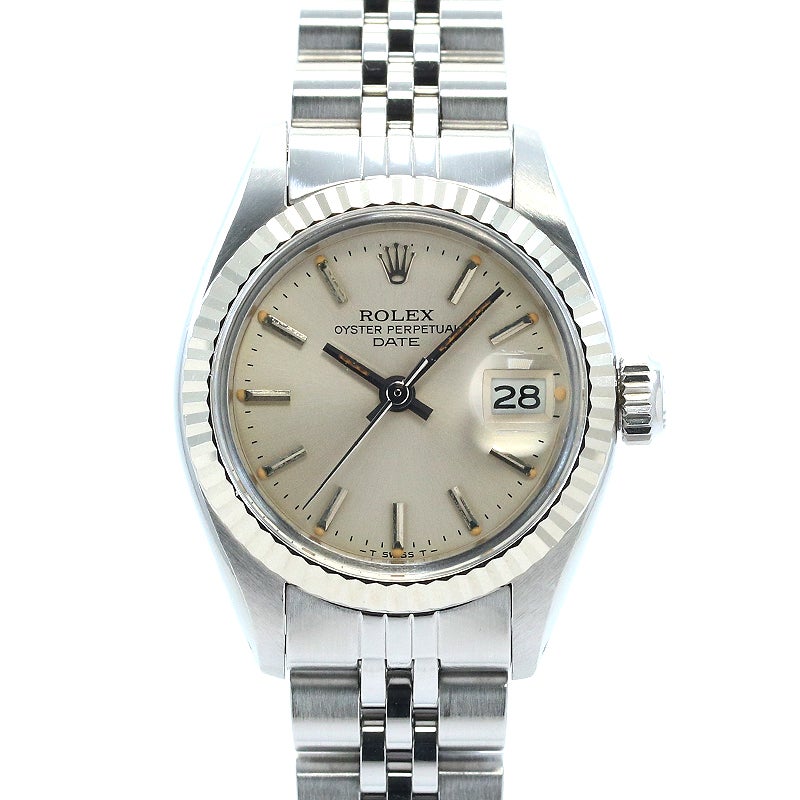 【中古】ROLEX OYSTER PERPETUAL DATE LADY 26 ロレックス オイスターパーペチュアル デイト レディ 26 6917/4
