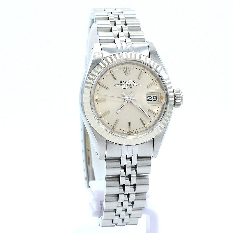 【中古】ROLEX OYSTER PERPETUAL DATE LADY 26 ロレックス オイスターパーペチュアル デイト レディ 26 6917/4