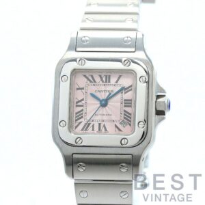 【中古】CARTIER SANTOS GALBEE SMALL MODEL ASIA LIMITED カルティエ サントス ガルベ SM アジア限定 W20062D6