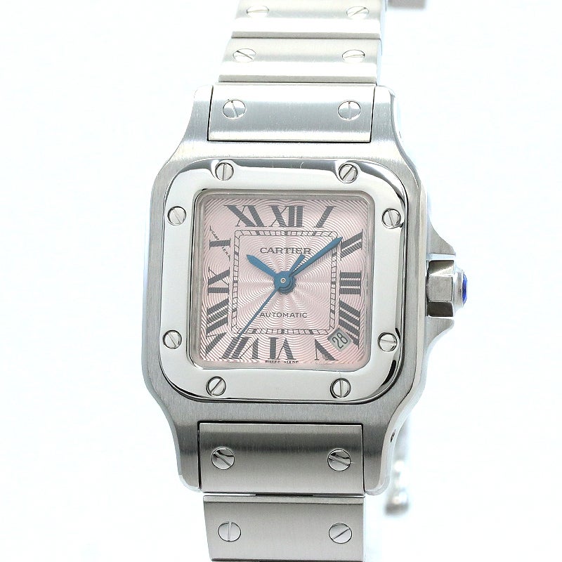 【中古】CARTIER SANTOS GALBEE SMALL MODEL ASIA LIMITED カルティエ サントス ガルベ SM アジア限定 W20062D6