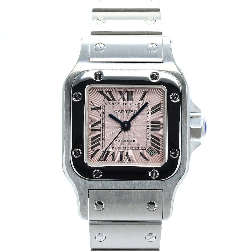【中古】CARTIER SANTOS GALBEE SMALL MODEL ASIA LIMITED カルティエ サントス ガルベ SM アジア限定 W20062D6