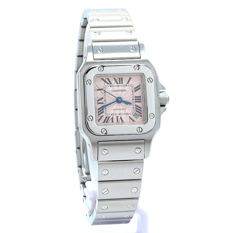 【中古】CARTIER SANTOS GALBEE SMALL MODEL ASIA LIMITED カルティエ サントス ガルベ SM アジア限定 W20062D6