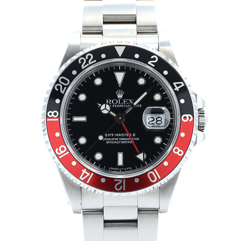 【中古】ROLEX GMT-MASTER II ロレックス GMTマスターII 16710