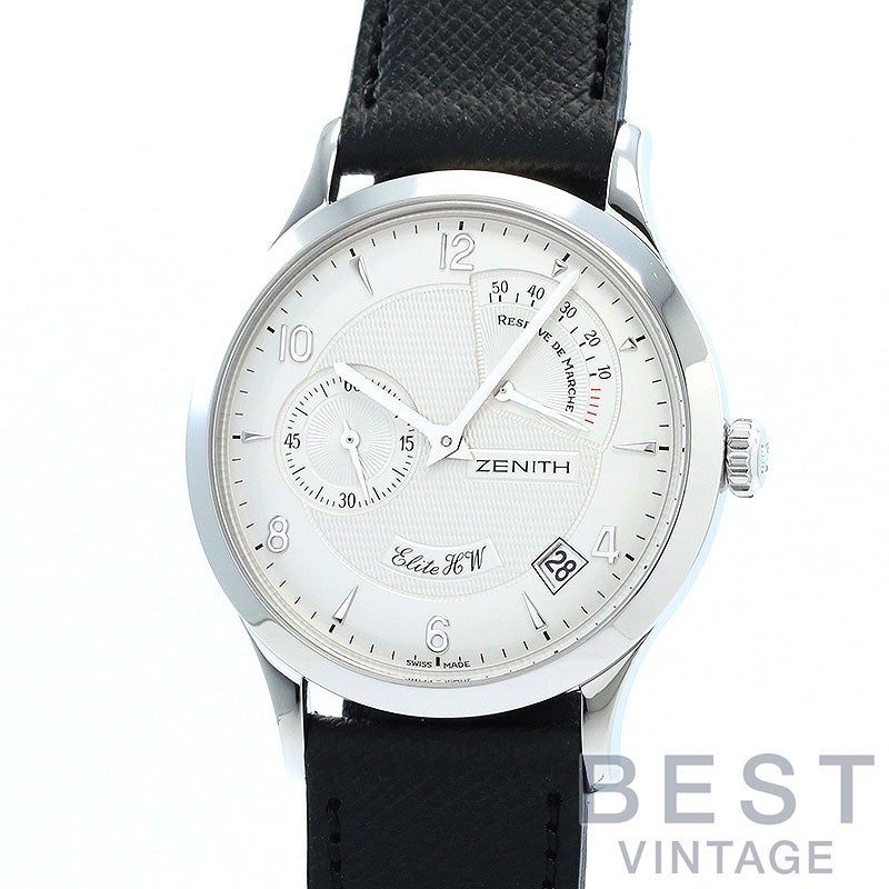 【中古】ZENITH ELITE HW RESERVE DE MARCHE ゼニス エリート HW リザーブ・ド・マルシェ 01.1125.655/01