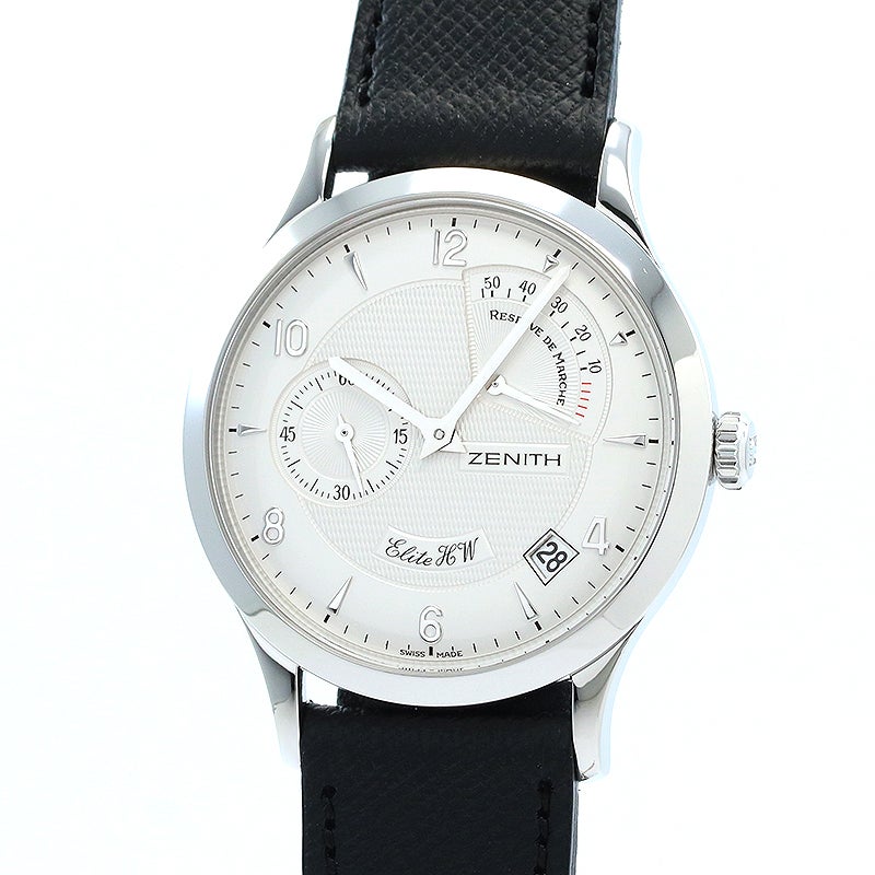 【中古】ZENITH ELITE HW RESERVE DE MARCHE ゼニス エリート HW リザーブ・ド・マルシェ 01.1125.655/01