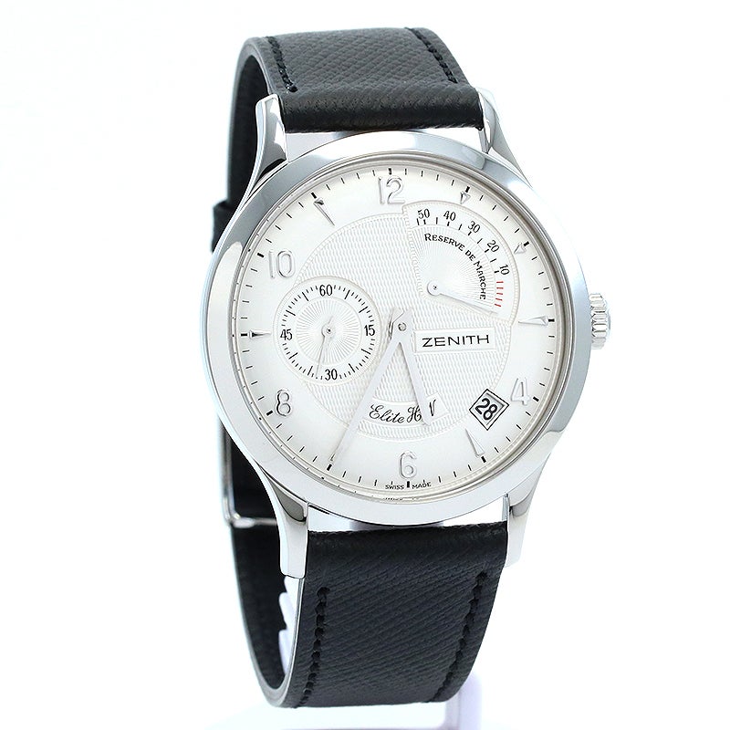 【中古】ZENITH ELITE HW RESERVE DE MARCHE ゼニス エリート HW リザーブ・ド・マルシェ 01.1125.655/01