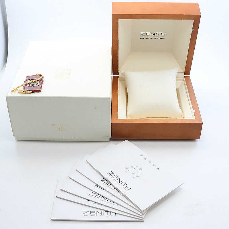 【中古】ZENITH ELITE HW RESERVE DE MARCHE ゼニス エリート HW リザーブ・ド・マルシェ 01.1125.655/01