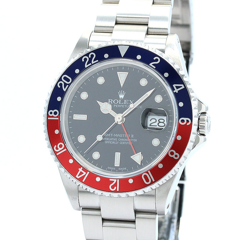 【中古】ROLEX GMT-MASTER II ロレックス GMTマスターII 16710