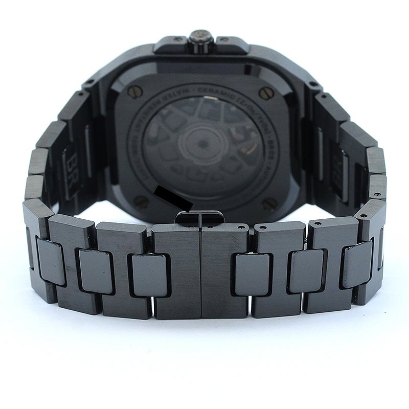 【中古】BELL & ROSS BR-05 BLACK CERAMIC ベル&ロス BR05 ブラック セラミック BR05A-BL-CE/SCE