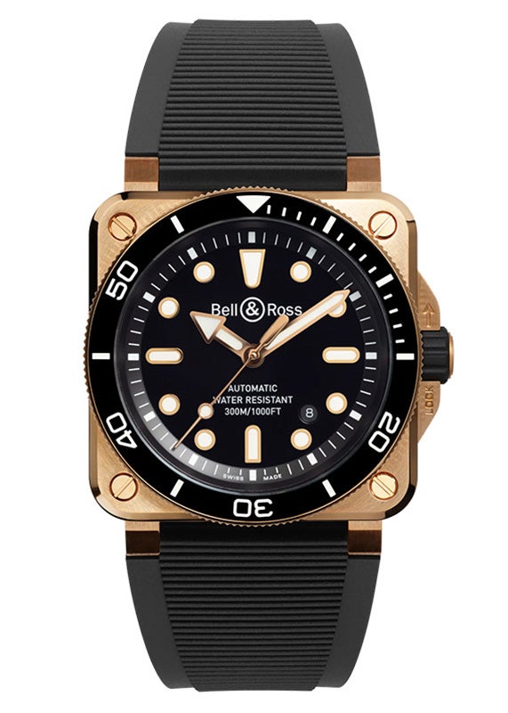 Bell & Ross BR-03 DIVER BLACK BRONZE ベル&ロス BR-03 ダイバー ブラック ブロンズ BR03A-D-BL-BR/SRB