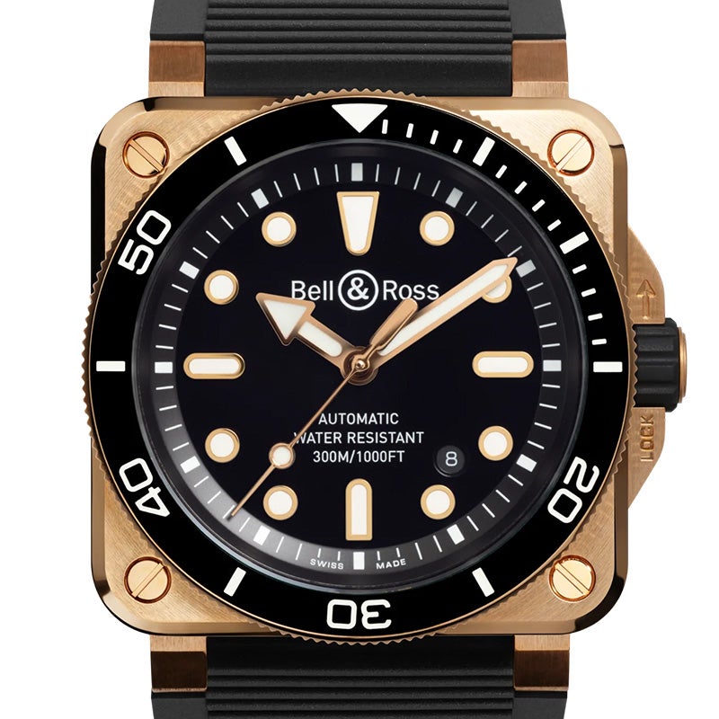 Bell & Ross BR-03 DIVER BLACK BRONZE ベル&ロス BR-03 ダイバー ブラック ブロンズ BR03A-D-BL-BR/SRB