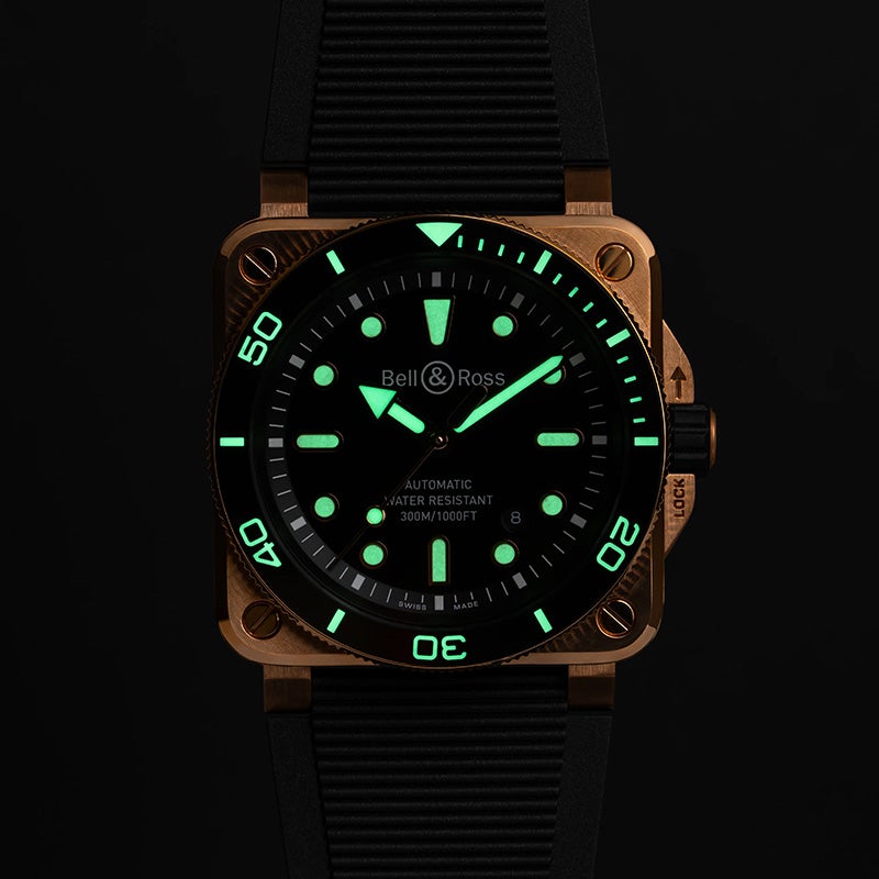 Bell & Ross BR-03 DIVER BLACK BRONZE ベル&ロス BR-03 ダイバー ブラック ブロンズ BR03A-D-BL-BR/SRB