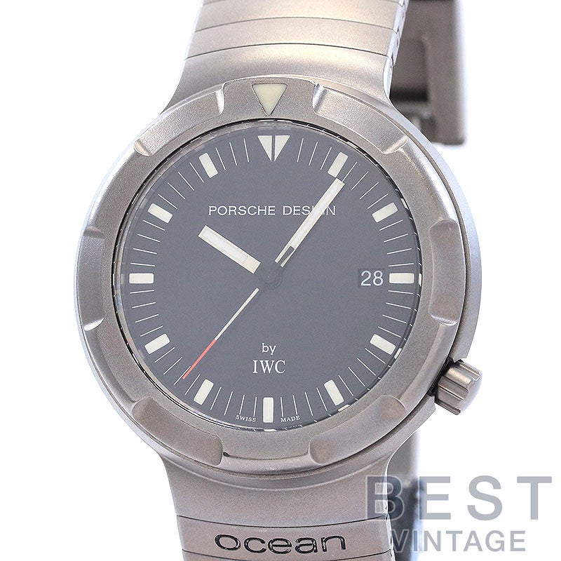 【中古】PORSCHE DESIGN OCEAN 2000 ポルシェ・デザイン by アイ・ダブリュー・シー オーシャン2000 IW350401 (3504-001)