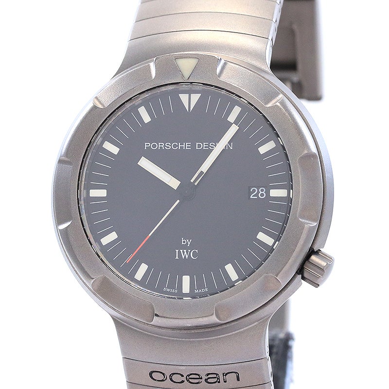 【中古】PORSCHE DESIGN OCEAN 2000 ポルシェ・デザイン by アイ・ダブリュー・シー オーシャン2000 IW350401 (3504-001)