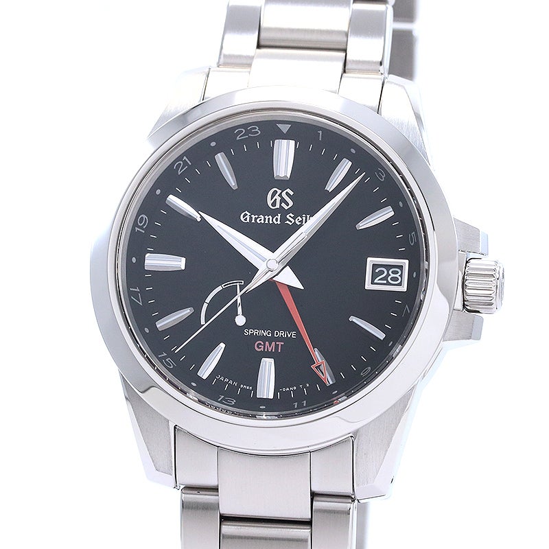 【中古】GRAND SEIKO 9R SPRING DRIVE GMT グランドセイコー 9R スプリングドライブ GMT SBGE213 (9R66-0AE0)
