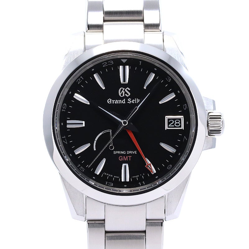 【中古】GRAND SEIKO 9R SPRING DRIVE GMT グランドセイコー 9R スプリングドライブ GMT SBGE213 (9R66-0AE0)