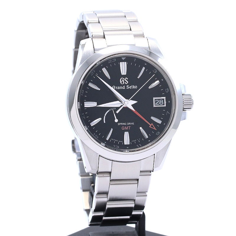 【中古】GRAND SEIKO 9R SPRING DRIVE GMT グランドセイコー 9R スプリングドライブ GMT SBGE213 (9R66-0AE0)