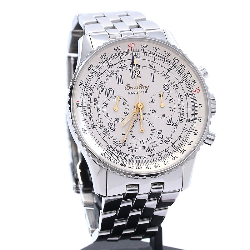 【中古】BREITLING OLD NAVITIMER MECANIQUE 50s JAPAN LIMITED EDITION ブライトリング オールドナビタイマー メカニック 50s 日本限定 A1102212/G203 (A11022.1 / A120GNMPA)