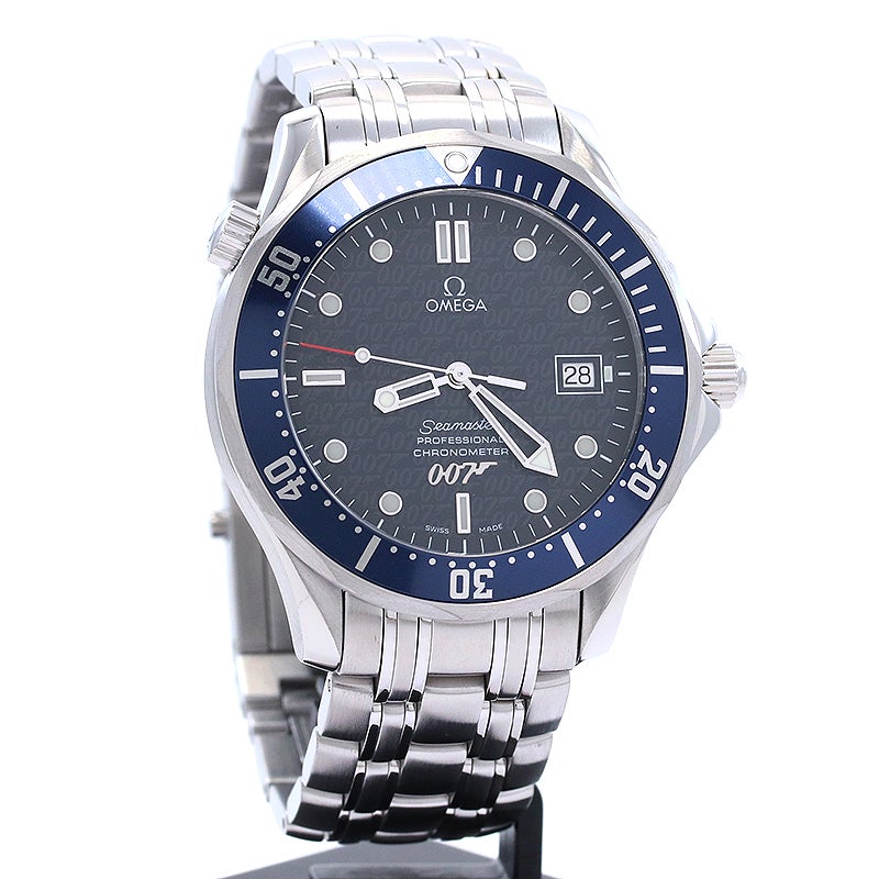 【中古】OMEGA SEAMASTER DIVER 300M JAMES BOND 40TH ANNIVERSARY LIMITED オメガ シーマスター ダイバー 300M ジェームズ・ボンド 40周年記念限定 2537.80.00