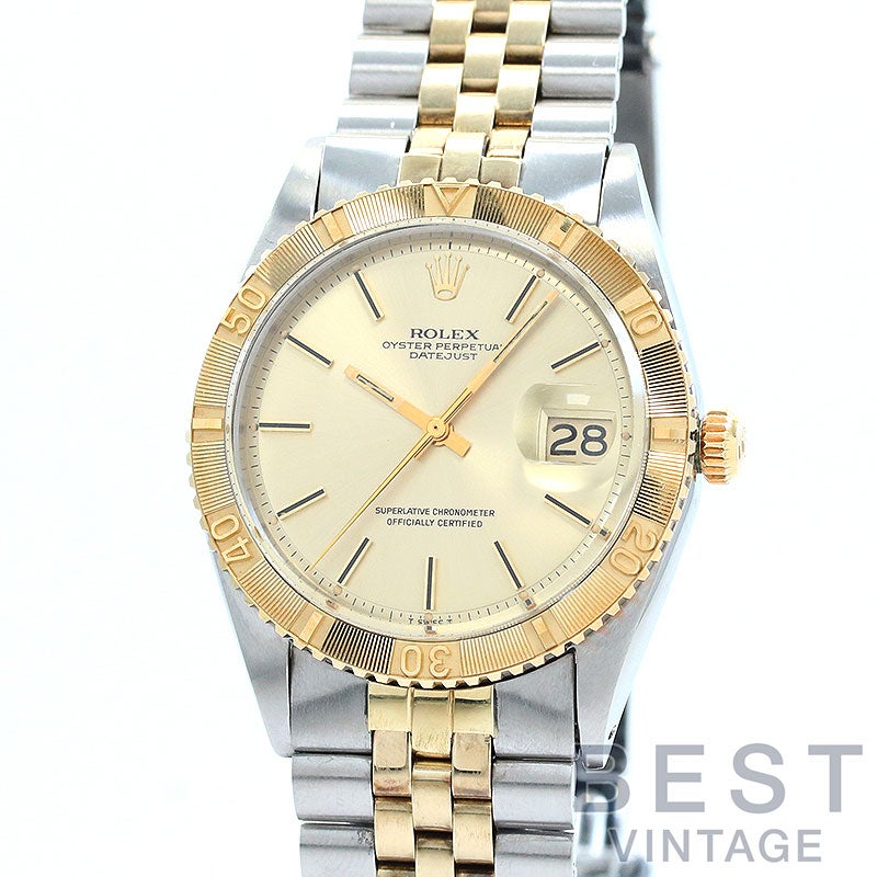 【中古】ROLEX OYSTER PERPETUAL DATEJUST 36 TURN-O-GRAPH THUNDERBIRD ロレックス オイスターパーペチュアル デイトジャスト 36 ターノグラフ サンダーバード 1625/3