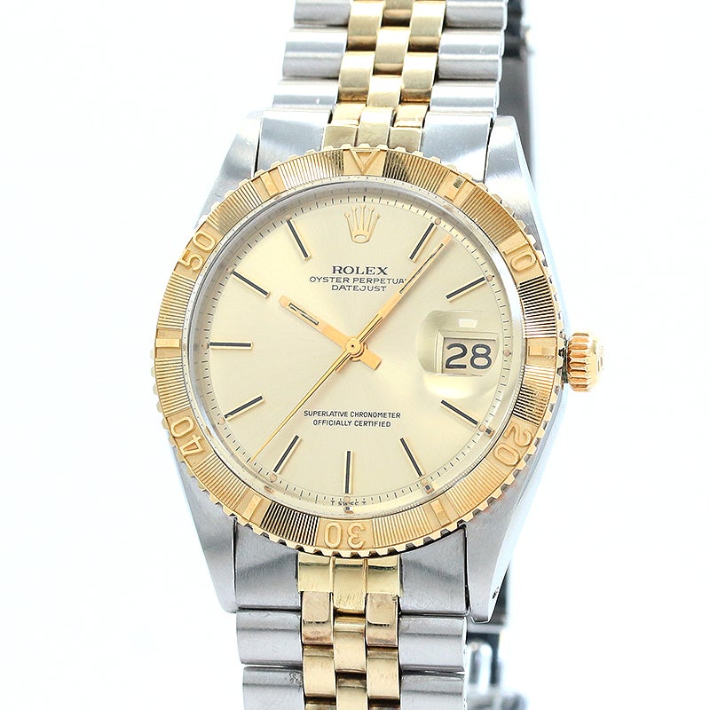 【中古】ROLEX OYSTER PERPETUAL DATEJUST 36 TURN-O-GRAPH THUNDERBIRD ロレックス オイスターパーペチュアル デイトジャスト 36 ターノグラフ サンダーバード 1625/3