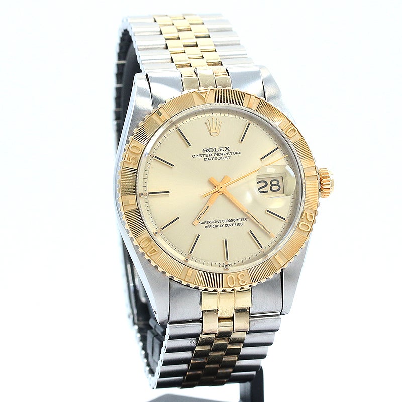 【中古】ROLEX OYSTER PERPETUAL DATEJUST 36 TURN-O-GRAPH THUNDERBIRD ロレックス オイスターパーペチュアル デイトジャスト 36 ターノグラフ サンダーバード 1625/3