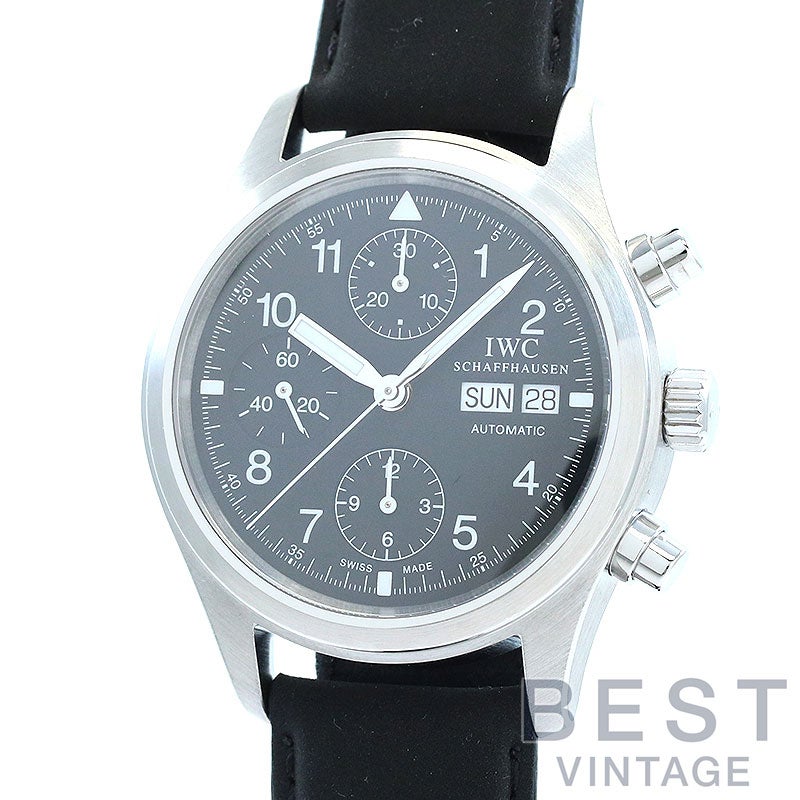【中古】IWC MECHANICAL FLIEGERUHR CHRONOGRAPH アイ・ダブリュー・シー メカニカル・フリーガー・クロノグラフ / パイロットウォッチ・クロノ・オートマティック IW370603 (3706-003)
