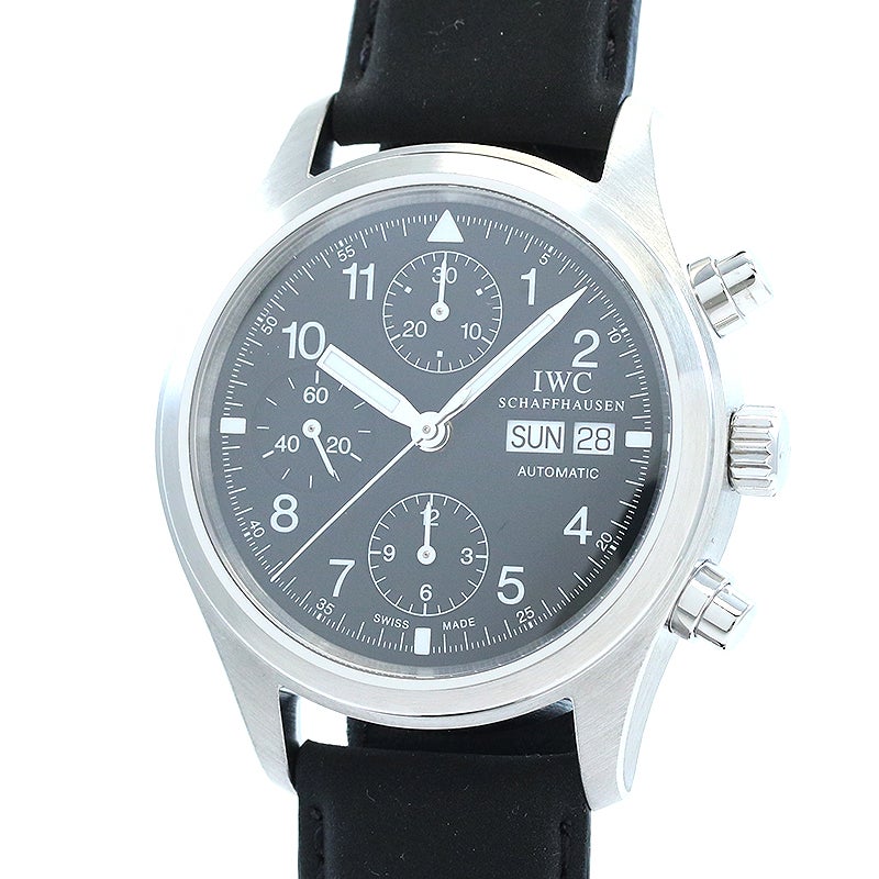【中古】IWC MECHANICAL FLIEGERUHR CHRONOGRAPH アイ・ダブリュー・シー メカニカル・フリーガー・クロノグラフ / パイロットウォッチ・クロノ・オートマティック IW370603 (3706-003)