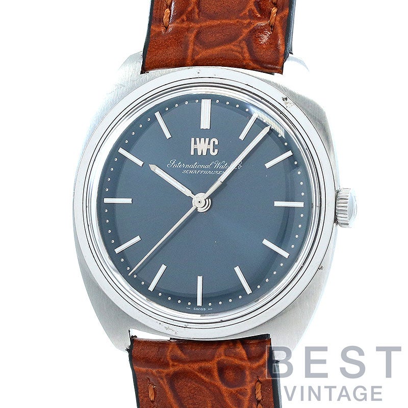 【中古】IWC VINTAGE MECHANICAL C-SHAPE WATCH アイ・ダブリュー・シー ヴィンテージ メカニカル Cラインシェイプ ウォッチ R1014A