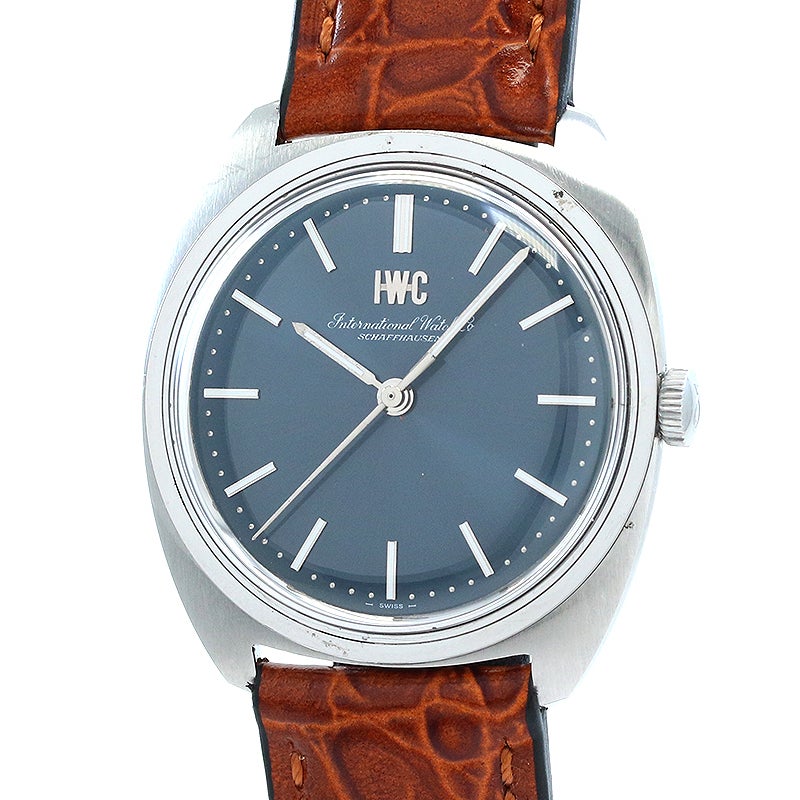 【中古】IWC VINTAGE MECHANICAL C-SHAPE WATCH アイ・ダブリュー・シー ヴィンテージ メカニカル Cラインシェイプ ウォッチ R1014A