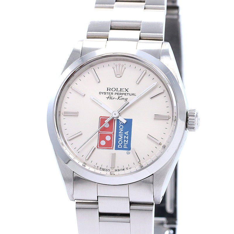 【中古】ROLEX OYSTER PERPETUAL AIR-KING DOMINO'S PIZZA ロレックス オイスターパーペチュアル エアキング ドミノピザ 5500/0
