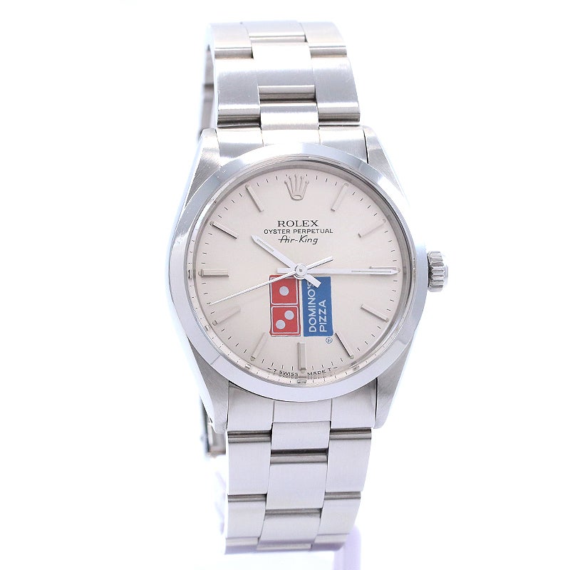 【中古】ROLEX OYSTER PERPETUAL AIR-KING DOMINO'S PIZZA ロレックス オイスターパーペチュアル エアキング ドミノピザ 5500/0