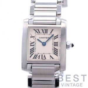 【中古】CARTIER TANK FRANCAISE SMALL MODEL カルティエ タンク フランセーズ SM W51008Q3
