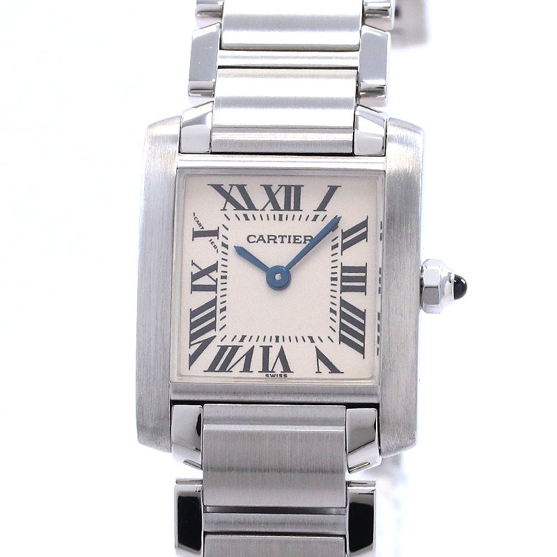 【中古】CARTIER TANK FRANCAISE SMALL MODEL カルティエ タンク フランセーズ SM W51008Q3