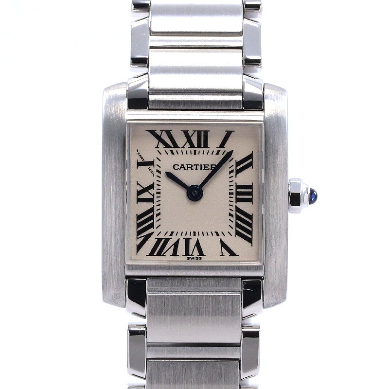 【中古】CARTIER TANK FRANCAISE SMALL MODEL カルティエ タンク フランセーズ SM W51008Q3